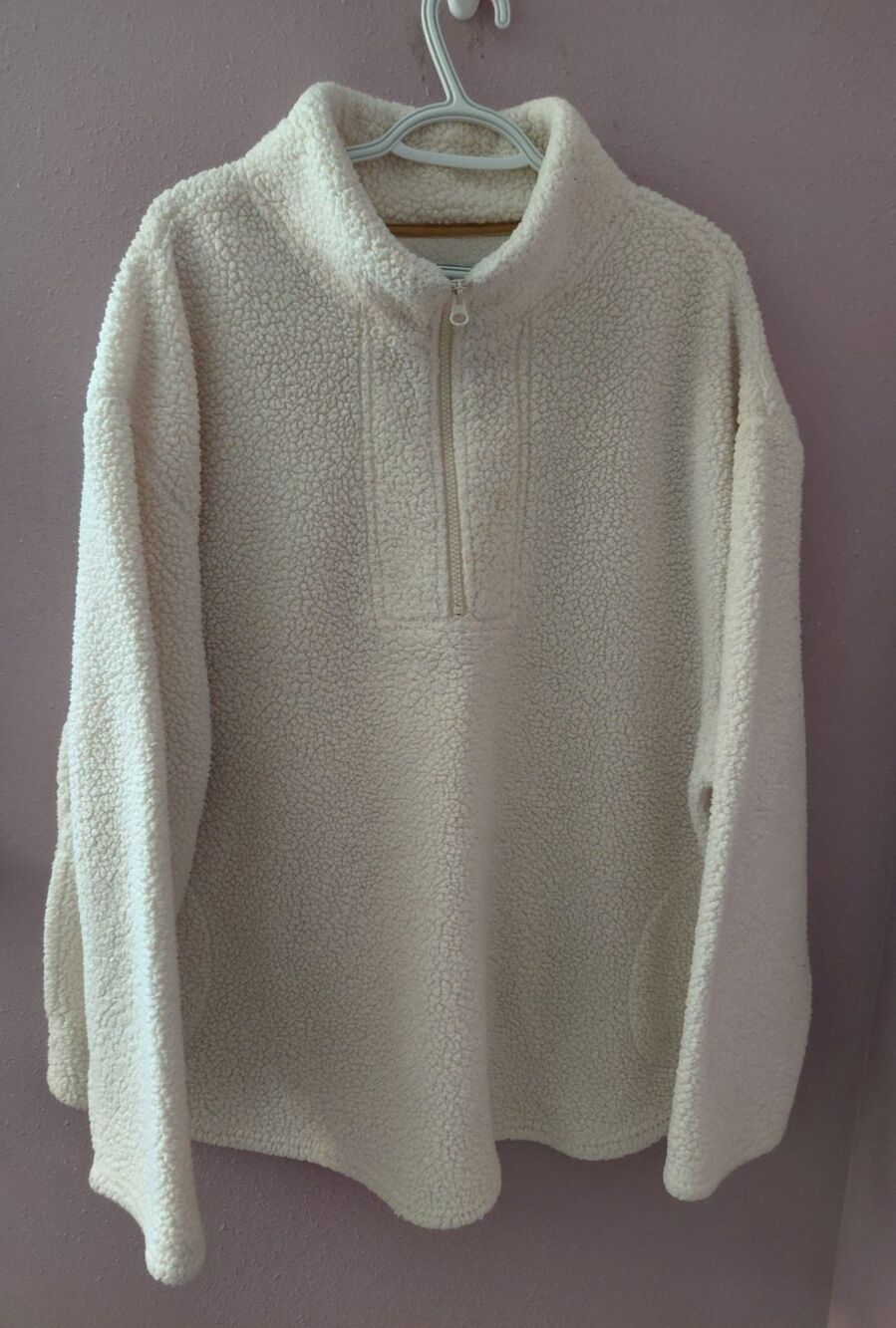 Koolaburra by UGG Hoodie Men's Large Sherpa Fleece Pullover Please Read